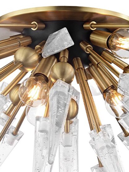 Sparta Flush-Mount Ceiling Light