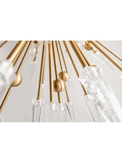 Alternate View of Sparta 12-Light Chandelier.