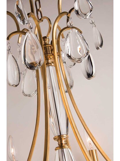 Alternate View 3 of Crawford 6-Light Chandelier.