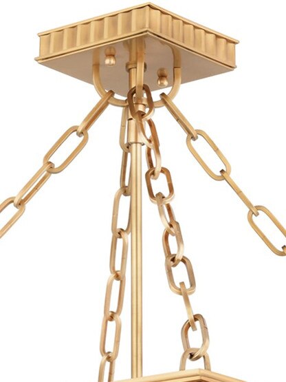 Middlebury Square 3-Light Semi Flush