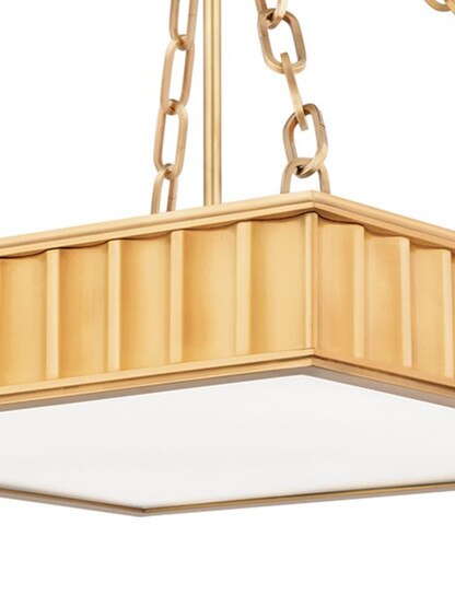 Middlebury Square 3-Light Semi Flush