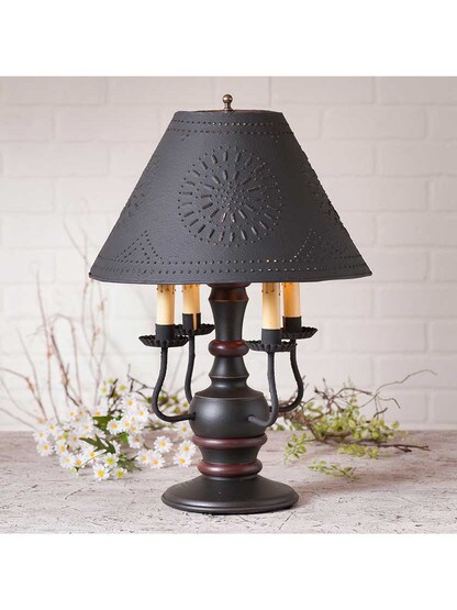 Alternate View of Cedar Creek Table Lamp.