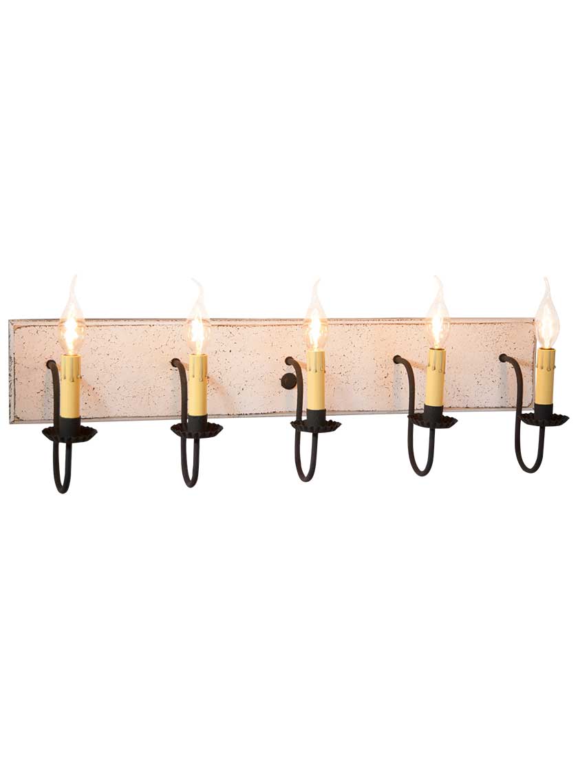 Colonial 5-Light Bath Bar, image size:840x1120