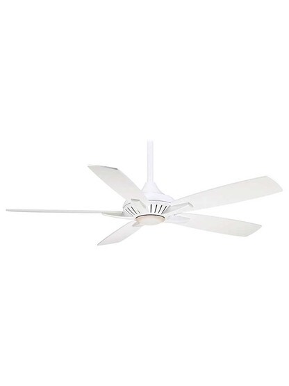 Dyno 52 inch Ceiling Fan in White.
