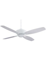 52" New Era Ceiling Fan in White