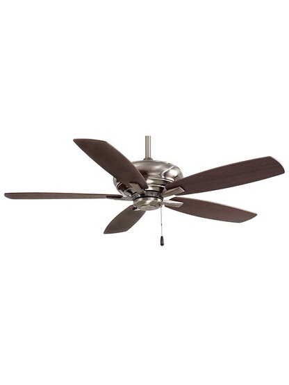 Kola 52-Inch Ceiling Fan in Pewter.
