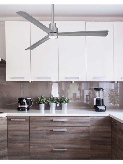 Alternate View of Simple 52-Inch Outdoor Ceiling Fan.