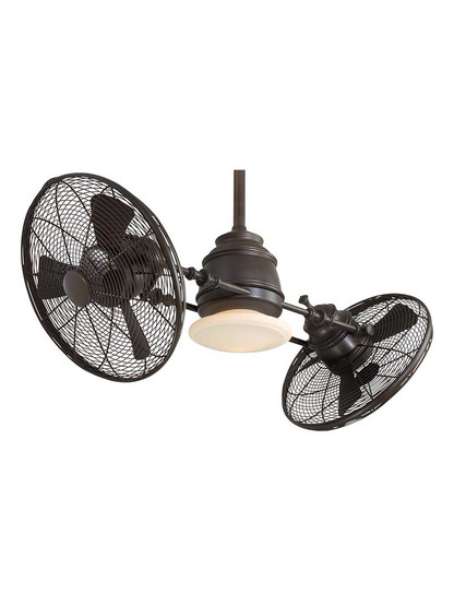 Vintage Gyro LED 42" Twin Ceiling Fan