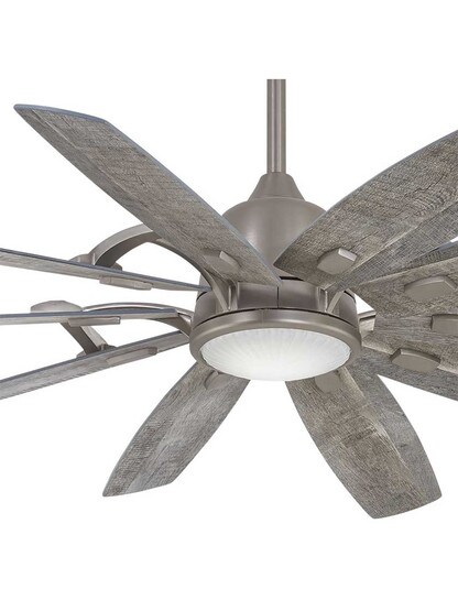 Alternate View of Barn 65 Inch Ceilling Fan With Light Kit.