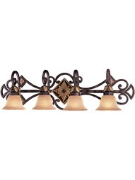 Zaragoza 4 Light Vanity