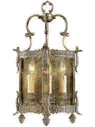 Venetian Premium Lantern Sconce In Antique Bronze Finish