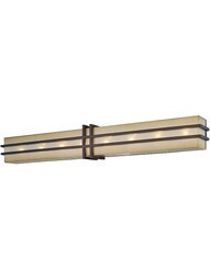 Underscore 8 Light Bath Sconce In Cimarron Bronze