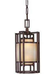 Underscore Foyer Pendant In Cimarron Bronze