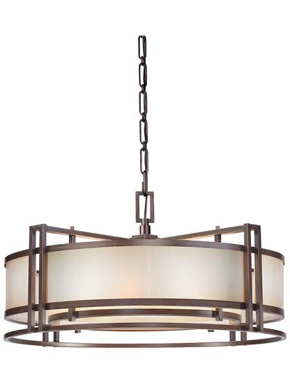 Underscore 4 Light Drum Pendant.