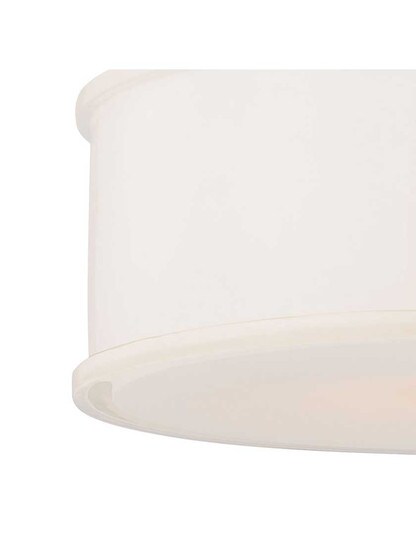 Alternate View of Harbour Point 2-Light Semi Flush Mount.