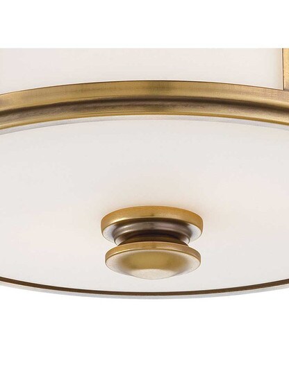 Alternate View 2 of Harbour Point 2-Light Flush Mount.