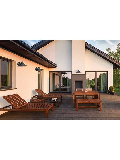 Alternate View of Kirkham 6 1/2-inch 1-Light Outdoor Wall Mount.