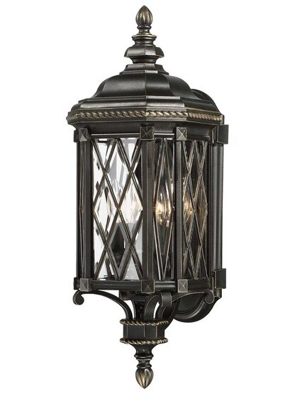 Bexley Manor 25 1/4-inch 4-Light Outdoor Wall Mount.