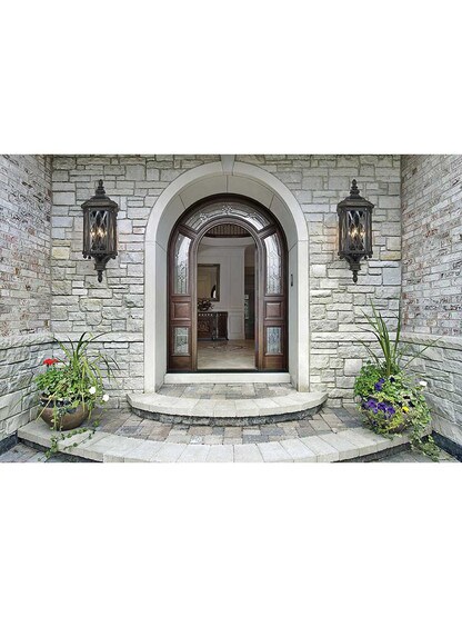 Alternate View of Bexley Manor 31 3/4-inch 4-Light Outdoor Wall Mount.