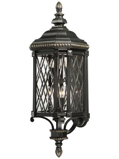 Bexley Manor 37 3/4-inch 6-Light Outdoor Wall Mount.