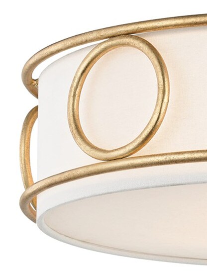 Jade 3-Light Flush Mount