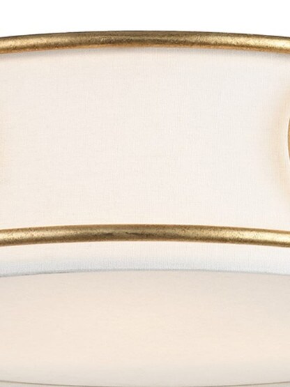 Jade 3-Light Flush Mount