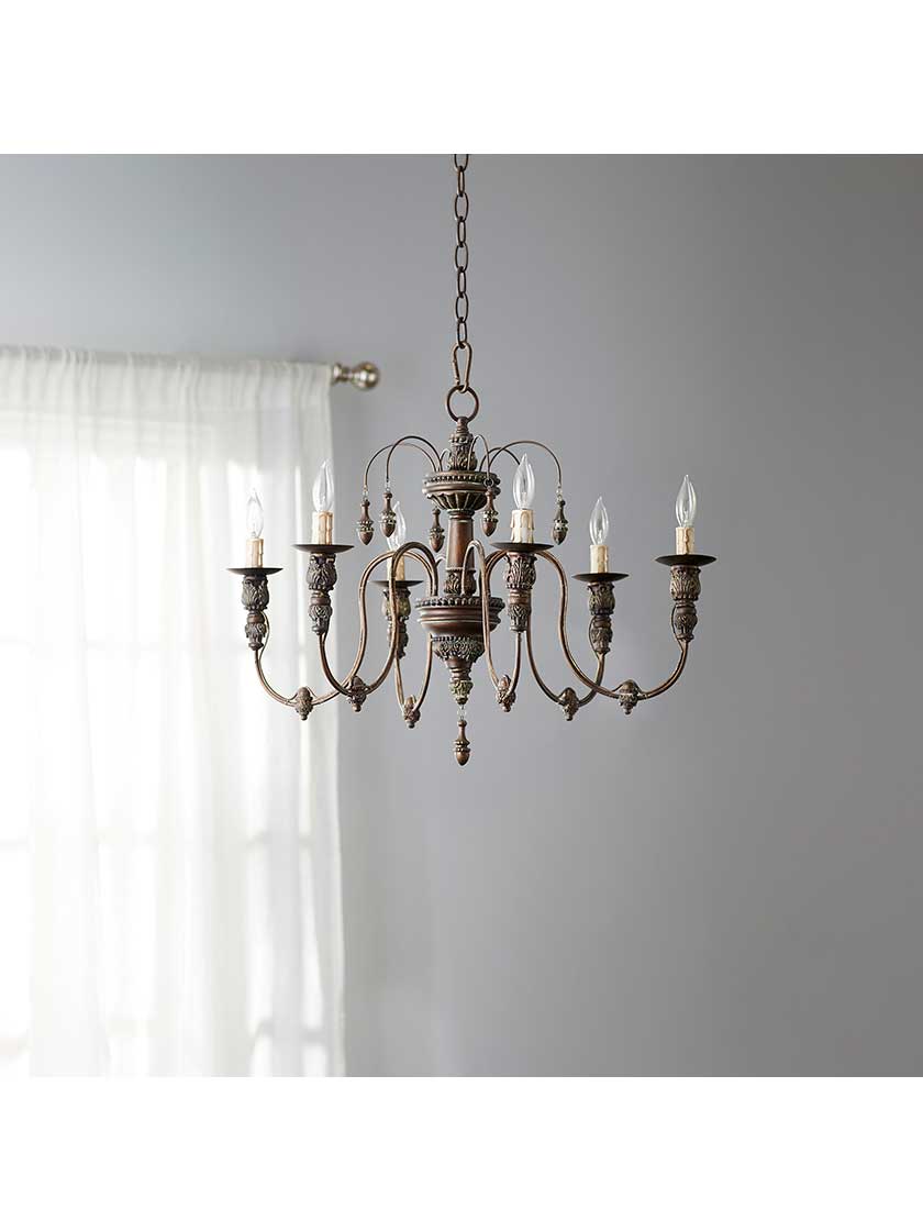 Alternate View of Salento 25 inch 6-Light Chandelier.