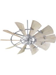 Windmill 52 inch Ceiling Fan in Galvanized.