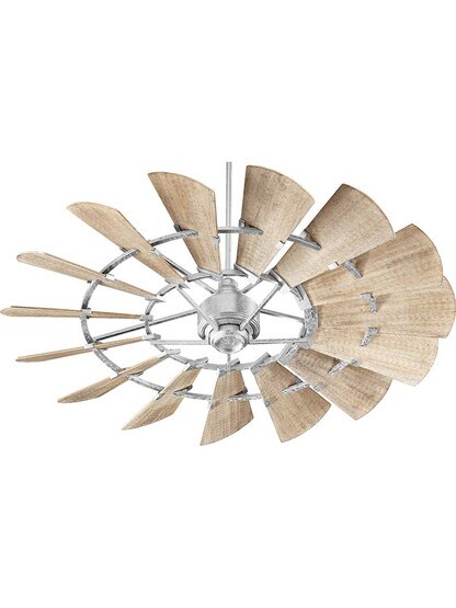 Windmill 60 inch Ceiling Fan in Galvanized.