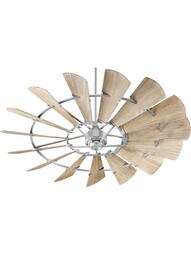 Windmill 72 inch Ceiling Fan in Galvanized.