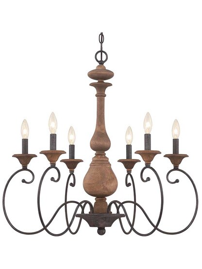 Auburn 6-Light Chandelier.