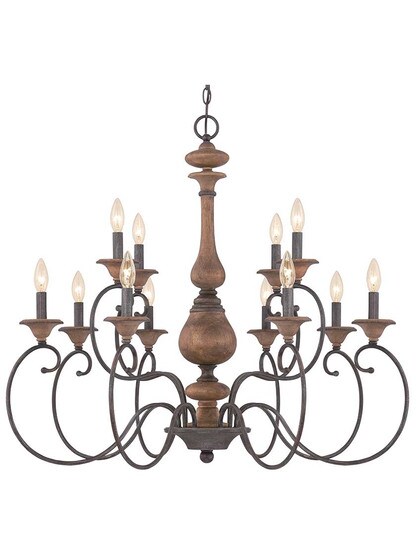 Auburn 12-Light Chandelier.