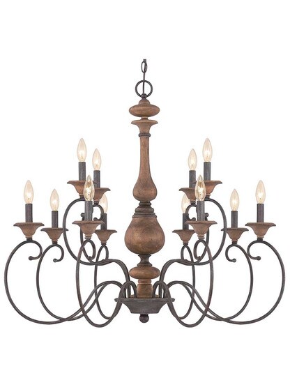 Auburn 12-Light Chandelier.