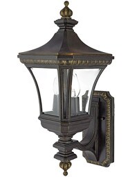 Devon Medium Wall Lantern in Imperial Bronze