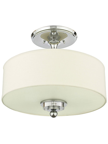Alternate View of Downtown Semi-Flush Ceiling Light in Polished Chrome