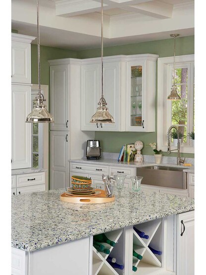Alternate View 4 of Emery Rod Hung Mini Pendant.