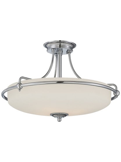 Alternate View of Griffin 4-Light Semi-Flush Mount Ceiling Light.
