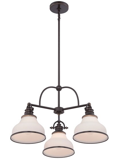 Alternate View 2 of Grant 3-Light Chandelier.