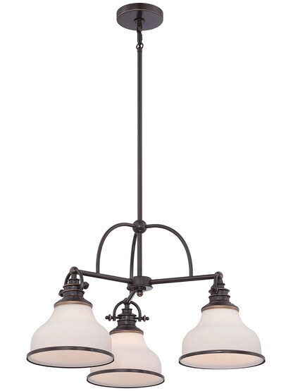Alternate View 3 of Grant 3-Light Chandelier.