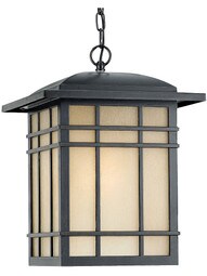 Hillcrest Large Hanging Lantern in Imperial Bronze