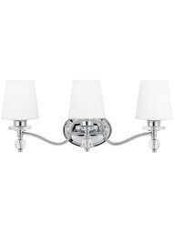 Hollister 3-Light Bath Fixture in Polished Chrome