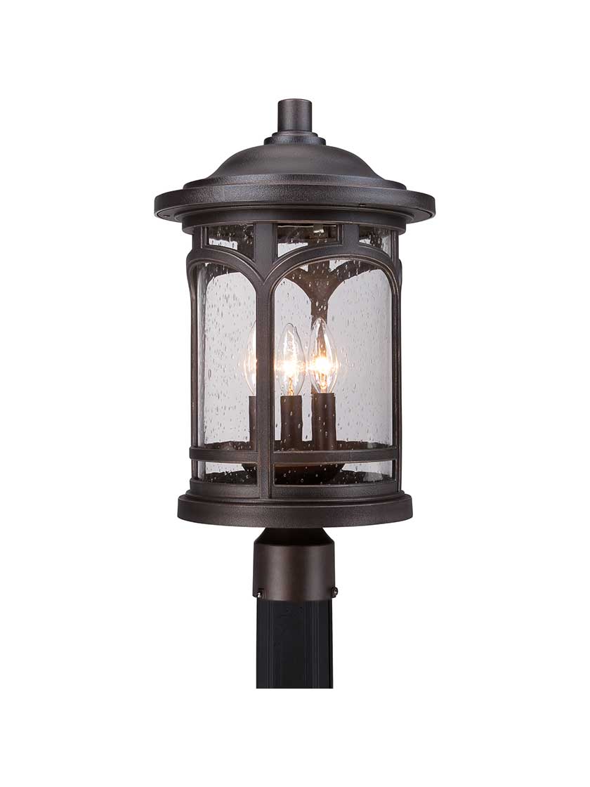 Alternate View of Marblehead Outdoor Post Light.