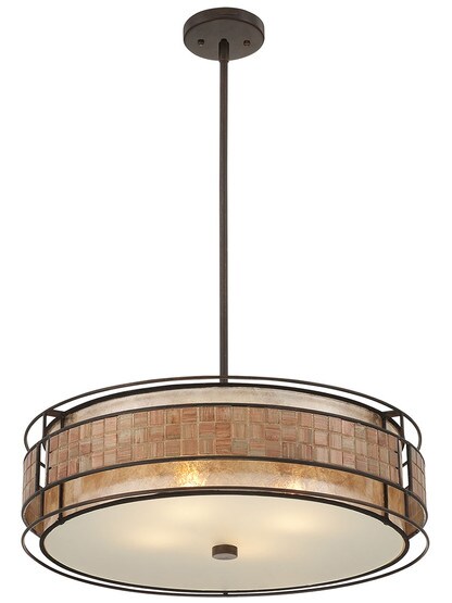 Alternate View of Laguna 22 inch Pendant.