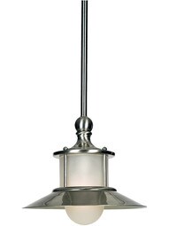 New England Pendant in Brushed Nickel