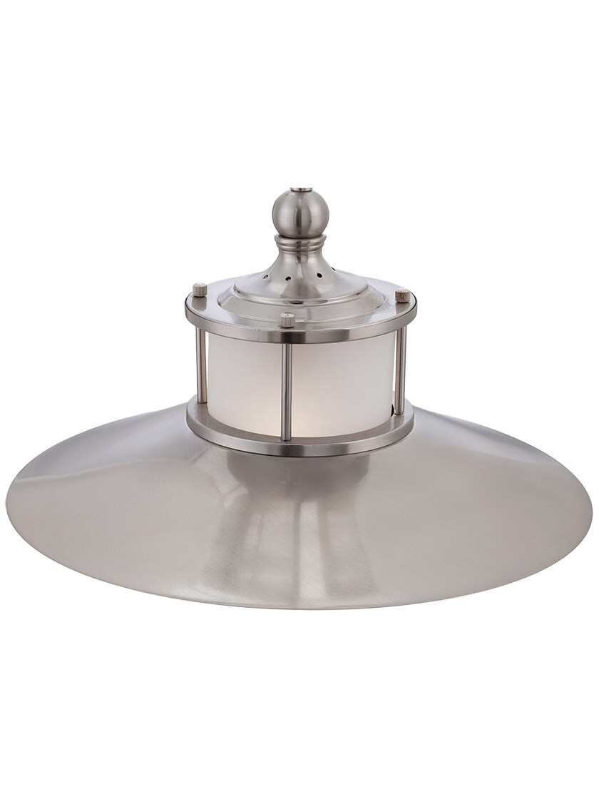 Alternate View 2 of New England Large Pendant In Brushed Nickel