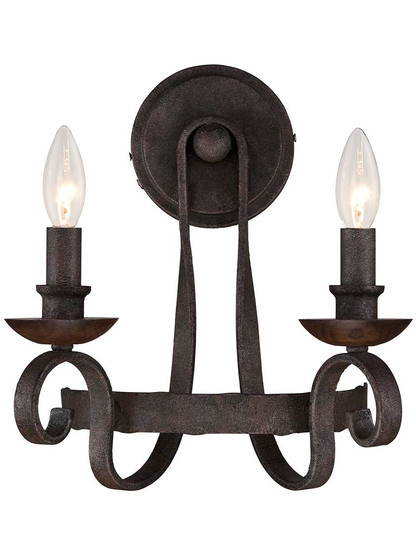 Noble 2-Light Wall Sconce.