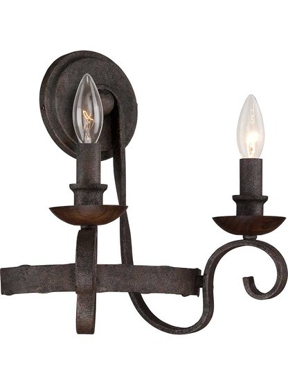 Alternate View 2 of Noble 2-Light Wall Sconce.