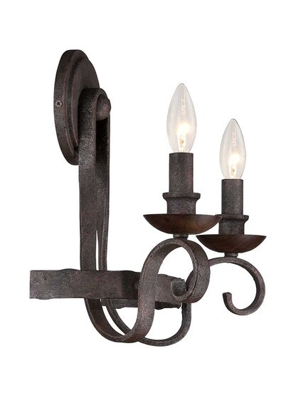 Alternate View 3 of Noble 2-Light Wall Sconce.