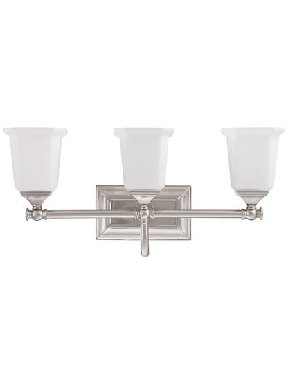 Alternate View 2 of Nicholas 3-Light Wall Sconce.