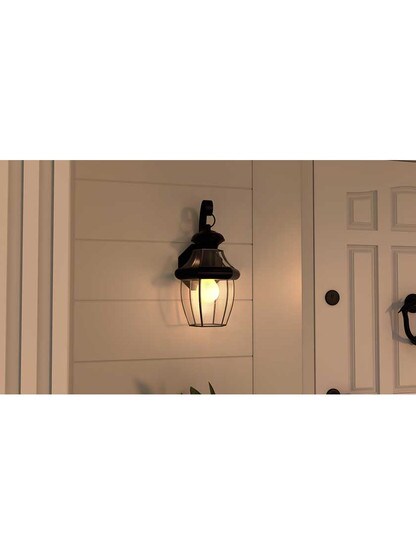 Alternate View 3 of Newbury Medium Outdoor Wall Lantern.